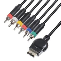6FT PS3 Component Av Cable Premium High Resolution Hdtv Component Rca Audio Video Cable For Playstation 3 PS3 And Playstation 2 PS2 Gaming Console P