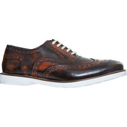 London Brogues Light Brown Washed Brogues