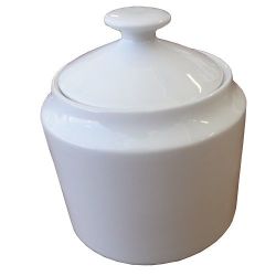 Omada Milano White 280ML Porcelain Sugar Pot