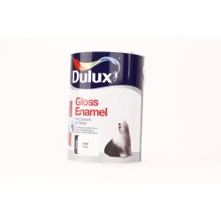 Enamel Paint Gloss Dulux Ivory 5L