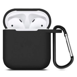 Protective Silicone Case For Airpods Black