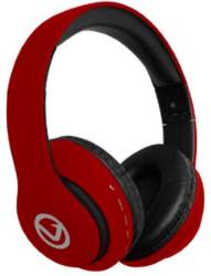 Volkano Impulse Series Bluetooth Headphones- Red