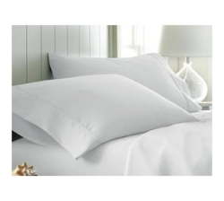 Simply Sleep - T200 Poly Cotton - Pillow Case Set - 01 Set Pack - White Continental