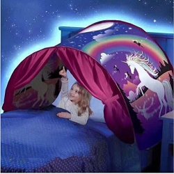 Solvang Foldable Baby Kids Pop Up Bed Play Tent Playhouse Best Gifts For Children Unicorn