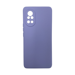 Liquid Silicone Cover For Huawei Nova 8 With Camera Cut-out Case - Lilac