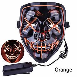 Balai Frightening Halloween Cosplay LED Light up Mask ...