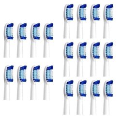 Lsqtronics 20 X Generic Pulsonic Toothbrush Heads Replacement. Compatible With Braun Oral-b Pulsonic SR32. 4PCS X 5PACK