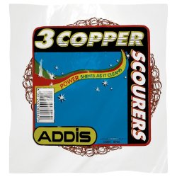 Addis Copper Scourer 3 Pack 8908