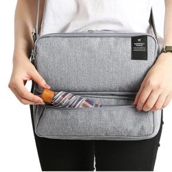 Women Men Unisex Outdoor Large Capacity Functional Shoulder Bag Crossbody Bag