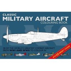 Military Aircraft Colouring Book Paperback