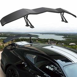 Sunluway Universal Lightweight Rear Wing Spoiler Tail Lid For Chevy Camaro Dodge Charger Challenger Ford Mustang GT Lambo