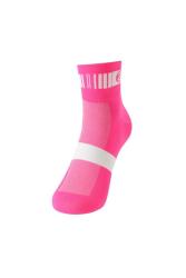 Neon Pink Cycling Socks