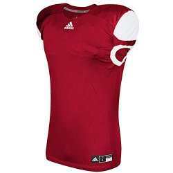 Adidas Men's Press Coverage Football Jersey Power Red white Small