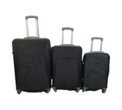 - 3 Piece Hard Outer Shell Luggage Set- Applegreen