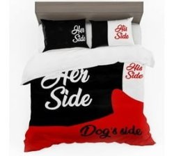 His And Hers Duvet Cover Set - Queen