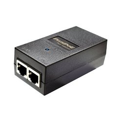 Pluspoe 24VOLT Passive Power Over Ethernet Injector 24W For 24V Poe Devices