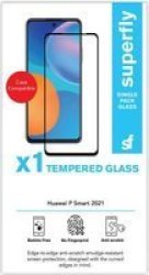 Huawei P Smart 2021 Tempered Glass Screenguard - Black