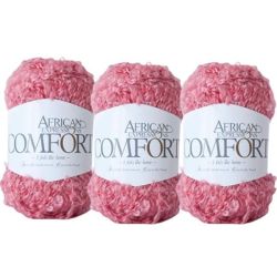 Boucle Mohair Wool Yarn - Comfort 3 X 50 G Pack