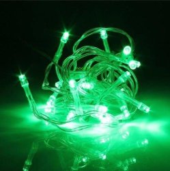 2M USB 20 LED Fairy String Lights Party Decoration - Plugs Into USB Port - Green In Stock