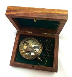 Artshai Antique Look Pocket Watch With Sheesham Wood Box