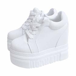 white platform sneakers wide width
