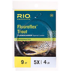 Rio Fluoroflex Tapered Leader - 4X