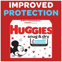 Huggies Snug & Dry Baby Diapers Size 2 34 Ct