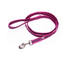 Julius K-9 Super Grip Leash - Pink With "d"" Ring - 2M