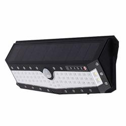 Bx.jx Solar Wall Light Outdoor - 79LED Motion Sensor Lights With USB Abs Waterproof Garden Solar Security Light