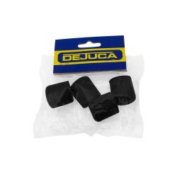 - Round - Rubber - Ferrules - 19MM - 4 PKT - 4 Pack