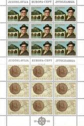 Yugoslavia 1983 Europa Cept Mnh 18 Stamps