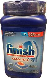 Finish Power Ball Max In One Plus 125 Tablets Net Wt 79.1 Oz 79.1 Oz