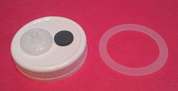 Mycovations 6 Pack Liquid Culture Autoclavable Plastic Regular Mouth Jar Lids Gasket Mushroom Lab