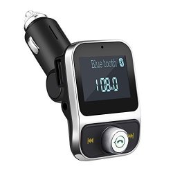 Bluetooth Fm Transmitter For Car Car Bluetooth Music Player Hands-free Phone Car MP3 Car Fm Transmitter Bluetooth Receiver Car Charger Support Micro Sd CARD-A04