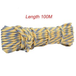 Xinda 100M Mountain Rock Climbing Rope Diameter 8MM Accessory String Cord For D