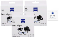 Zeiss 3 Pack - - Lens Wipes
