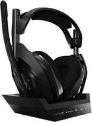 ASTRO Gaming Astro - A50 4TH Generation Gaming Headset + Base Station 7.1 - Black silver PS4 PC MAC