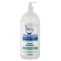 Bennetts - Family Care Hand Sanitiser 1 Litre