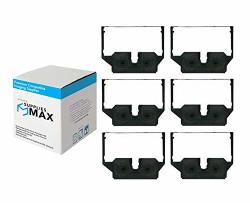 Suppliesmax Compatible Replacement For R2087B-US Black P.o.s. Printer Ribbons 6 PK - Equivalent To ERC-02B