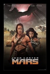 John Carter Of Mars - 11X17 Framed Movie Poster By Wallspace