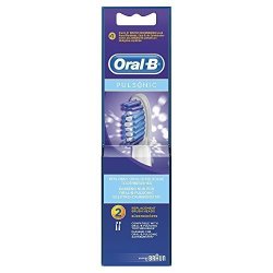 Braun Oral-b SR32-2 Pulsonic Replacement Rechargeable Toothbrush Heads By Oral-b