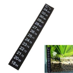 Dual Scale C f Aquarium Fish Tank Thermometer Sticker Adhesive Sticky