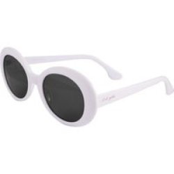 Women's Cupcake Sunglasses - White black
