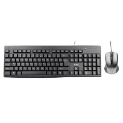 ILife High Quality Keyboard And Mouse Combo Wired I-life Silver + Black  Prices, Shop Deals Online