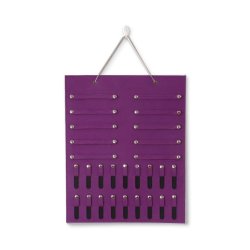 Hair Accessory Storage Holder Purple