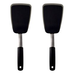 Oxo Good Grips Large Silicone Flexible Turner Set Of 2