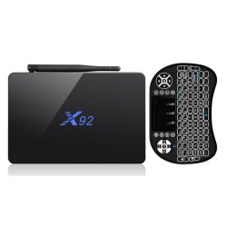Eu X92 Amlogic S912 3GB RAM 32GB Rom Tv Box With I8 Backlit Airmouse