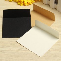 10pcs 10x10cm Square Mini Blank Envelopes Storage Paper Envelopes