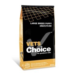 Vets Choice Large Breed Puppy Dog Food - 8KG