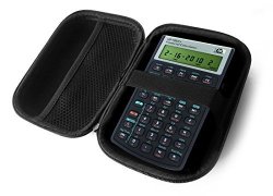 Fitsand Hard Case For Hp 10BII+ Financial Calculator Travel Zipper Carry Eva Hard Box